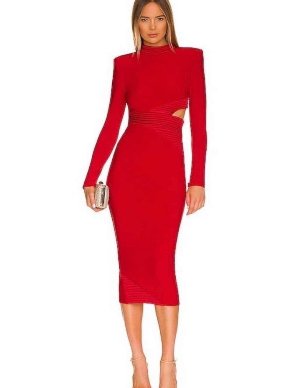 Zhivago Red Midi Dress